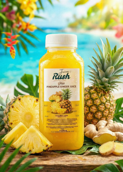 Fresh Pineapple Ginger Juice