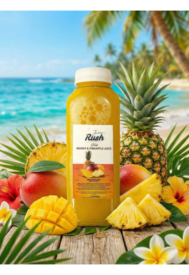 Fresh Mango Pineapple Juice